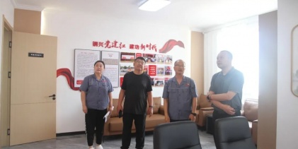 區(qū)委社會(huì)工作部到鋼興（集團(tuán)）公司黨委調(diào)研指導(dǎo)工作